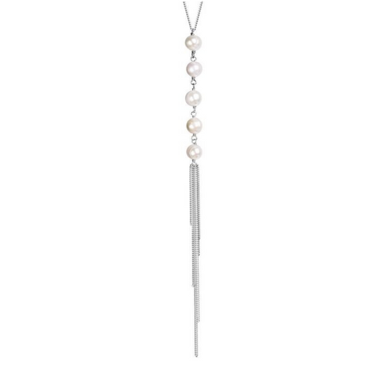 COLLAR PERLAS TASSEL