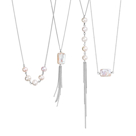 COLLAR PERLAS TASSEL